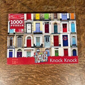 Melissa & Doug Knock Knock Door Themed High Quality Jigsaw Puzzle 1000 Piece